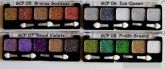 Paleta de sombras glitter Nyx